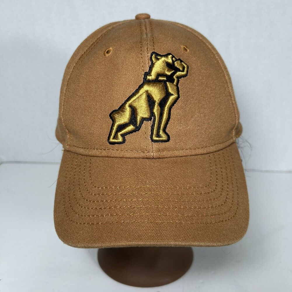 Mack Trucks H3 Headwear Bulldog Khaki Timber Tan Black Era Strapback Hat Cap